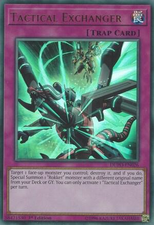 Tactical Exchange - Ultra Rare - 1st Edition - DUPO-EN026