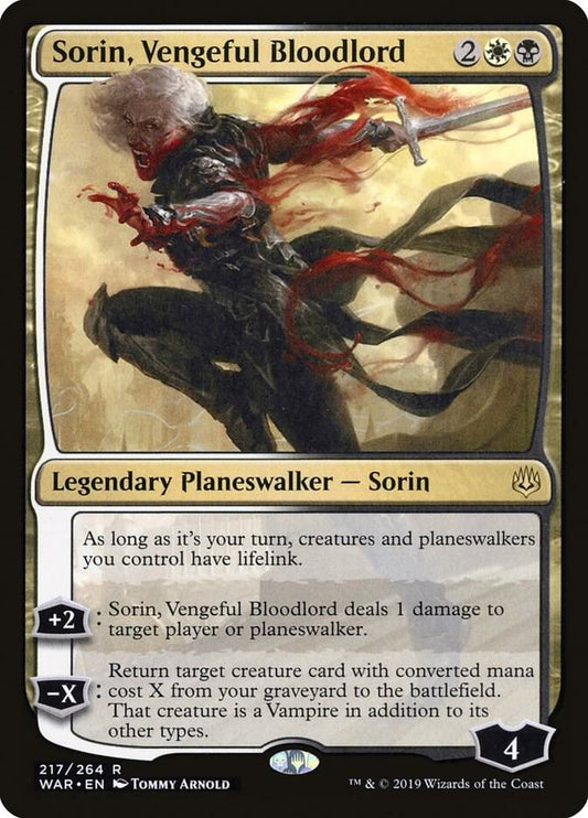 Sorin, Vengeful Bloodlord - Rare- 217/264