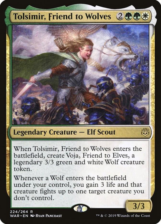 Tolsimir, Friend to Wolves - Rare - 224/264