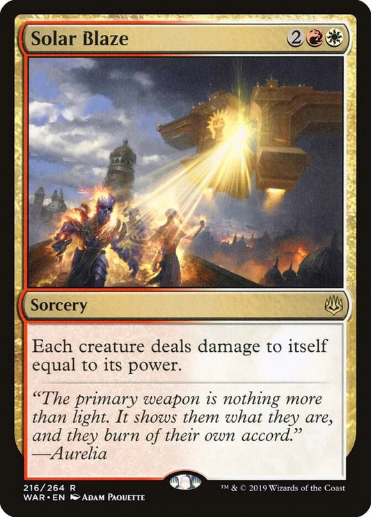 Solar Blaze - Rare -216/264