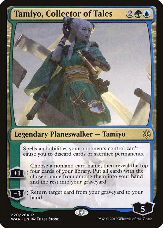 Tamiyo, Collector of Tales - Rare - 220/264