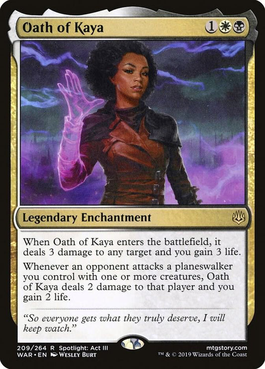 Oath of Kaya - Rare - 209/264