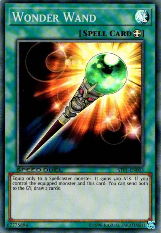 Wonder Wand (Super Rare) - Unlimited - STP1-EN003