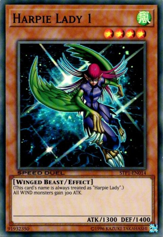 Harpie Lady 1 (Super Rare) - Unlimited - STP1-EN014