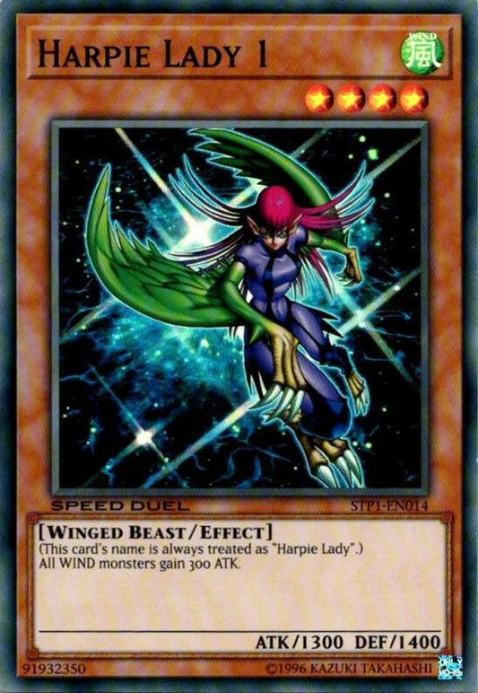 Harpie Lady 1 (Super Rare) - Unlimited - STP1-EN014