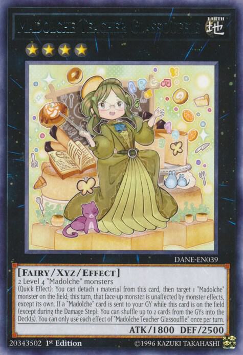 Madolche Teacher Glassouffle - Rare - Unlimited - DANE-EN039