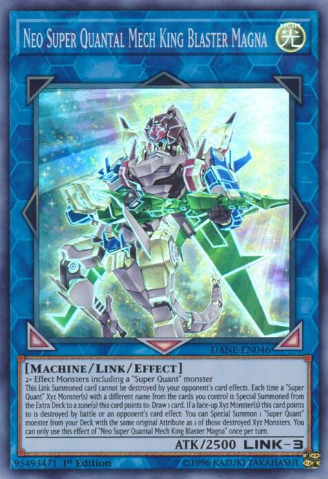 Neo Super Quantal Mech King Blaster Magna - Super Rare - Unlimited - DANE-EN046