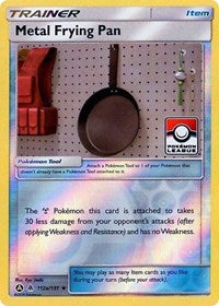 Metal Frying Pan (Pokemon League) - Reverse Holofoil - 112a/131