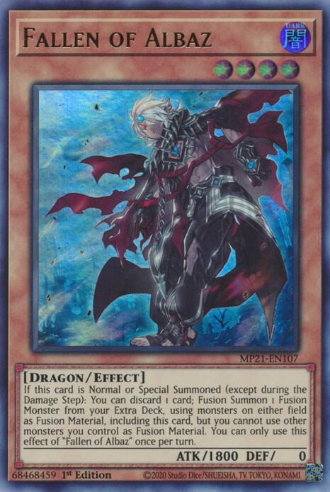 Fallen of Albaz - Ultra Rare - 1st Edition - MP21-EN107