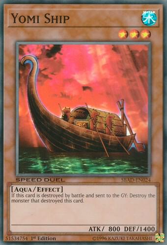Yomi Ship - Super Rare - 1st edition - SBAD-EN024