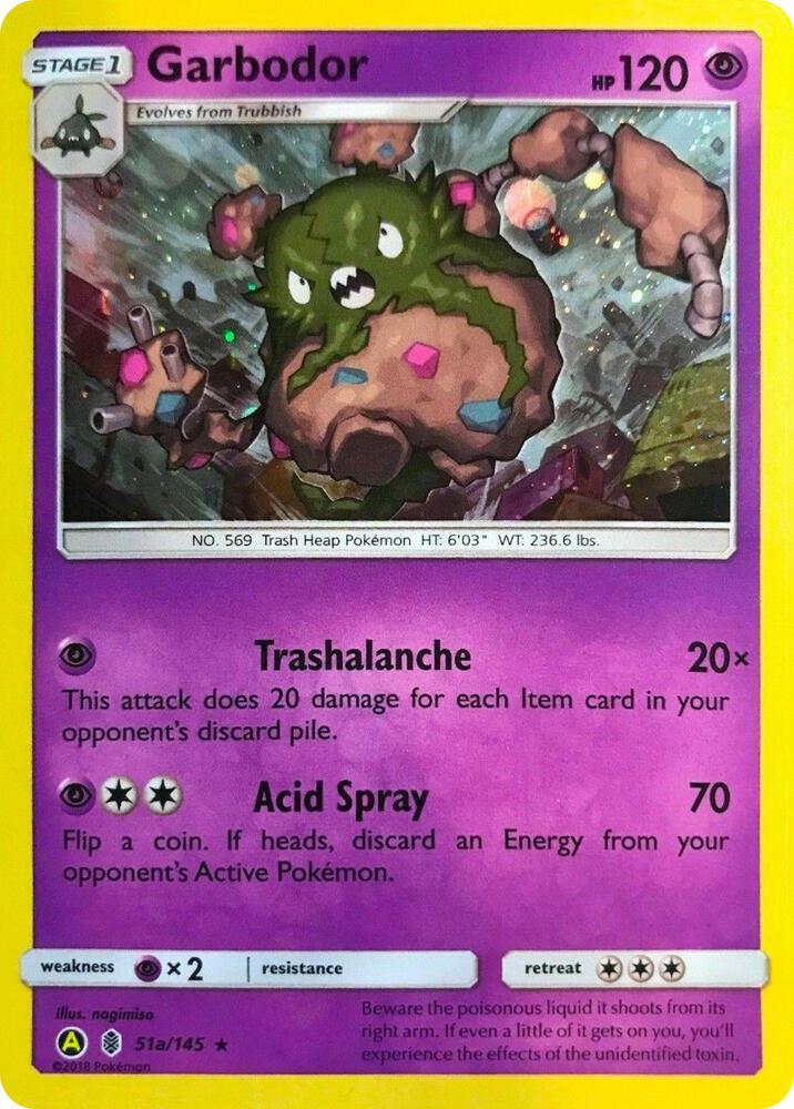 Garbodor - Cosmos Holo - 51a/145