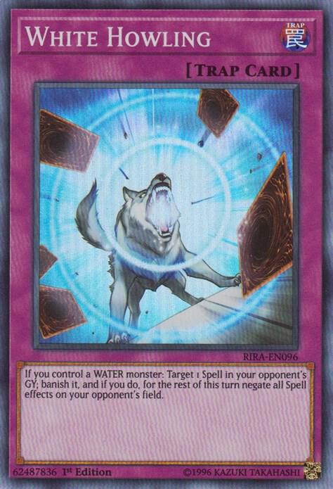 White Howling (Super Rare) - 1st Edition - RIRA-EN096