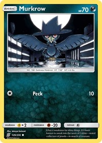 Murkrow - Reverse Holofoil - 129/236