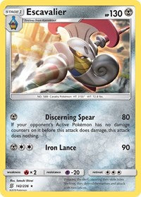Escavalier - Reverse Holofoil - 142/236