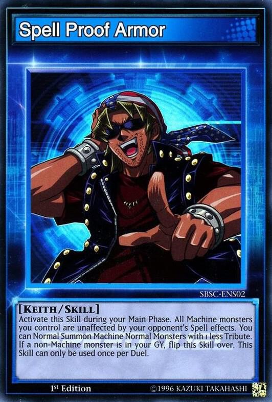 Spell Proof Armor (Super Rare) - 1st Edition - SBSC-ENS02
