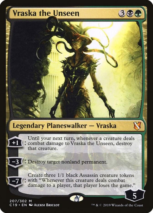 Vraska the Unseen - Mythic Rare - 207/302