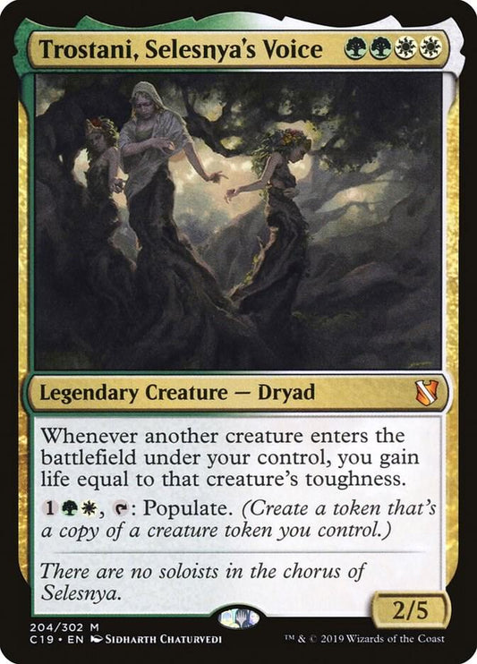 Trostani, Selesnya's Voice - Mythic Rare - 204/302