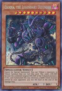 Exodia, the Legendary Defender (Prismatic Secret Rare) - 1st Edition - TN19-EN003