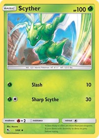 Scyther - Reverse Holofoil - 5/68