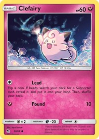 Clefairy - Reverse Holofoil - 38/68