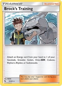 Brock's Training - Holofoil - 55/68