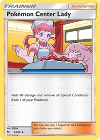 Pokemon Center Lady - Reverse Holofoil - 64/68