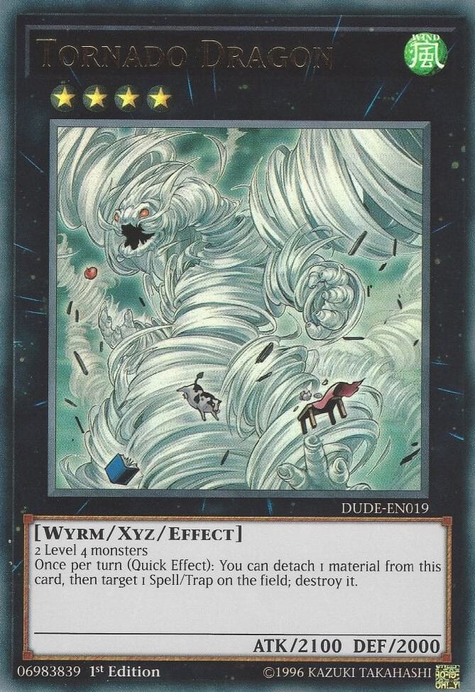Tornado Dragon - Ultra Rare - 1st Edition - DUDE-EN019