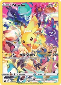 Pikachu - Light Played - 160/159