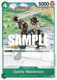 Daddy Masterson (Pre-Release Stamp) - C - OP04-027
