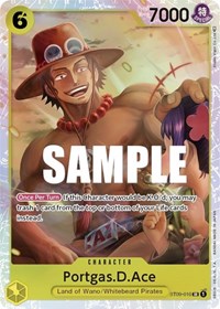 Portgas.D.Ace - SR - ST09-010