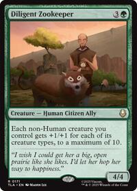 Diligent Zookeeper - Non-Foil - 0171