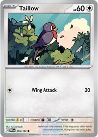 Taillow - Reverse Holofoil - 156/182