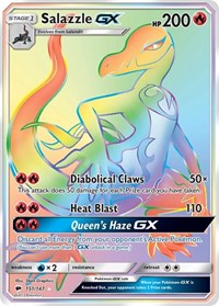 Salazzle GX (Secret) - Light Played - 151/147