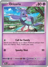 Oricorio - Reverse Holofoil - 065/159