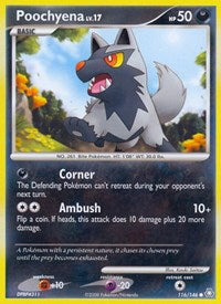 Poochyena - Reverse Holofoil - 116/146