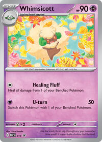 Whimsicott (Cosmos Holo) - 019