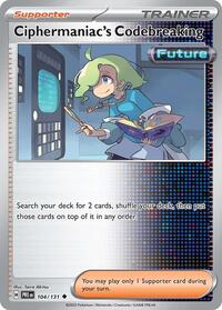 Ciphermaniac's Codebreaking - Reverse Holofoil - 104/131