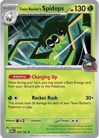Team Rocket's Spidops - Holofoil - 020/182