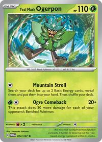 Teal Mask Ogerpon - 024/167