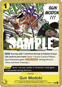 Gun Modoki (Pre-Release Stamp) - C - OP04-115