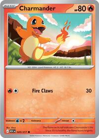 Charmander - Cosmos Holo - 020/217