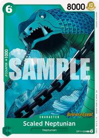 Scaled Neptunian (Release Event Stamp) - C - OP11-026