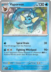 Vaporeon (Cosmos Holo) - 168