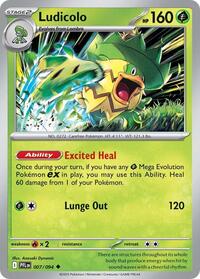 Ludicolo - Reverse Holofoil - 007/094