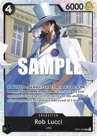 Rob Lucci - SR - OP05-093