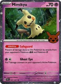 Mimikyu - Cosmos Holo - 037/091