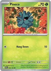 Pineco - Reverse Holofoil - 004/182