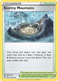 Stormy Mountains - Reverse Holofoil - 161/203
