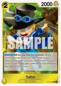 Sabo - C - ST13-007