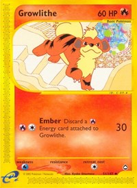 Growlithe - Light Played - 51/147
